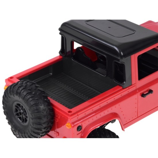 JOKO RC Auto LAND ROVER Defender 90 4x4 1:12, na diaľkové ovládanie, červené