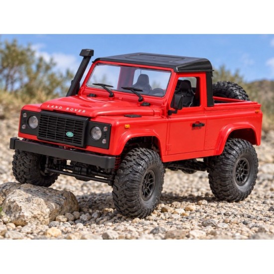 JOKO RC Auto LAND ROVER Defender 90 4x4 1:12, na diaľkové ovládanie, červené