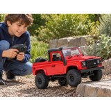 JOKO RC Auto LAND ROVER Defender 90 4x4 1:12, na diaľkové ovládanie, červené