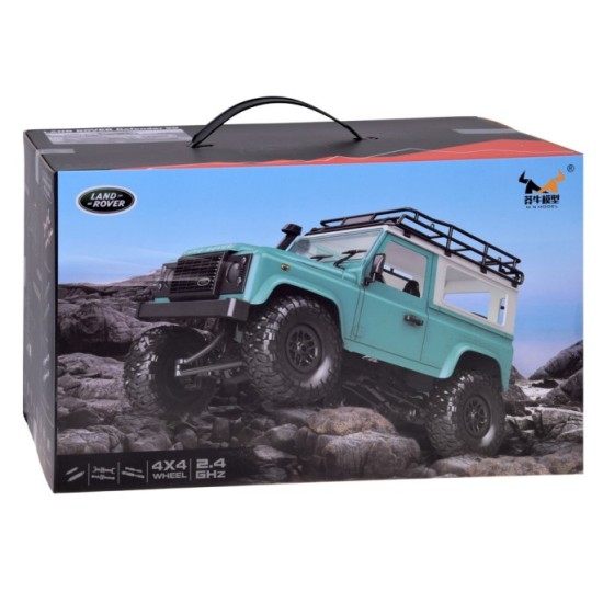 JOKO RC Auto LAND ROVER Defender 90 4x4 1:12, na diaľkové ovládanie, červené