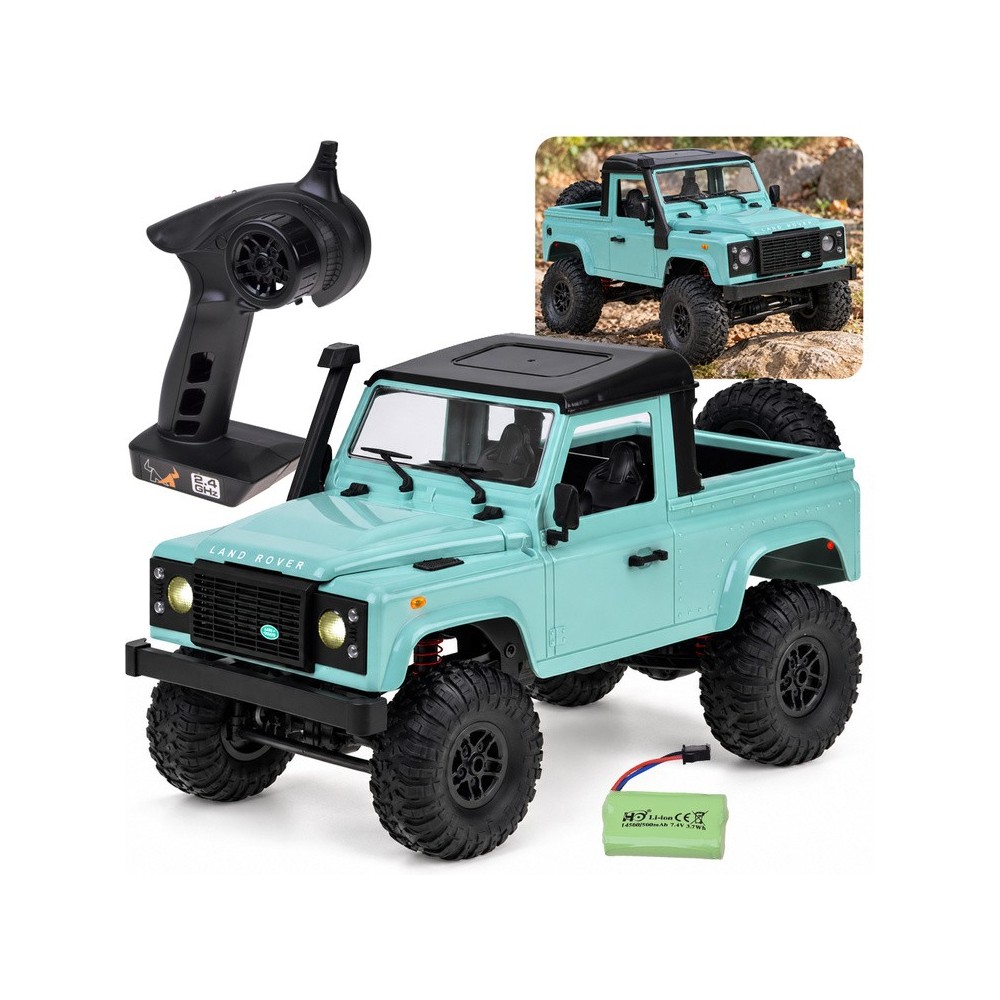 JOKO RC Auto LAND ROVER Defender 90 4x4 1:12, na diaľkové ovládanie, modré
