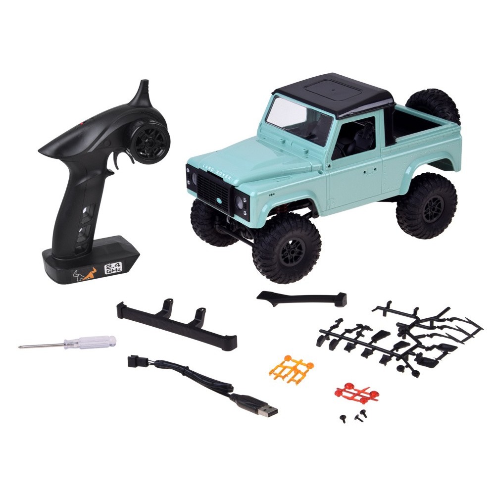 JOKO RC Auto LAND ROVER Defender 90 4x4 1:12, na diaľkové ovládanie, modré