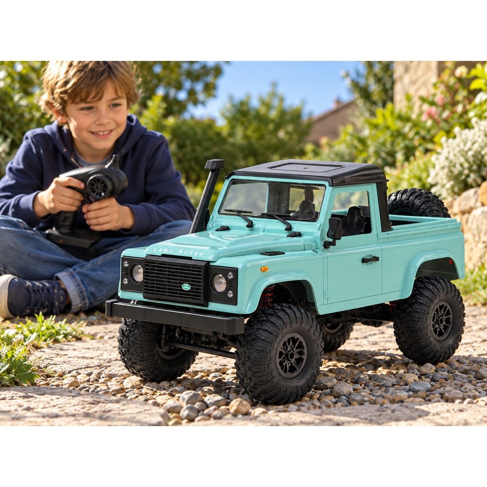 JOKO RC Auto LAND ROVER Defender 90 4x4 1:12, na diaľkové ovládanie, modré