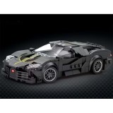 Reobrix Technická Stavebnica Auto Sports BLACK LUXURY hypercar 298ks