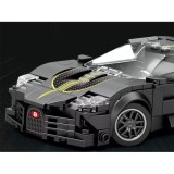 Reobrix Technická Stavebnica Auto Sports BLACK LUXURY hypercar 298ks