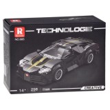 Reobrix Technická Stavebnica Auto Sports BLACK LUXURY hypercar 298ks