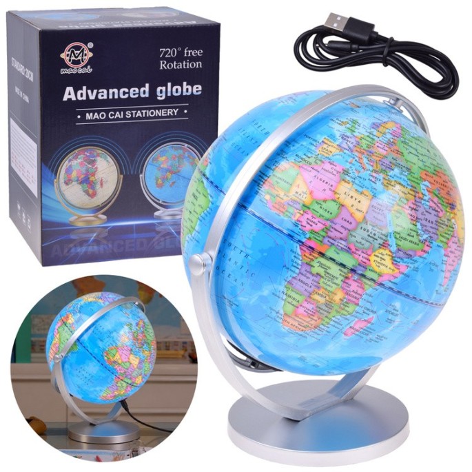 JOKO Interaktívny Glóbus, Lampa, Gyroskopický Glóbus
