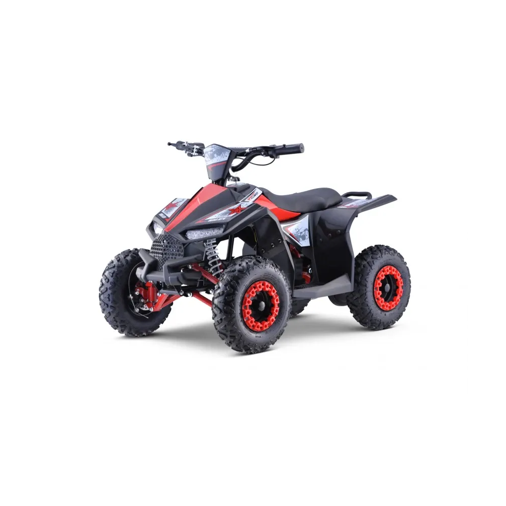 JOKO Elektrická štvorkolka HIGHPER s Kovovým Rámom pre deti aj dospelých, Nosnosť 65kg, 1000W 48V, rýchlosť 35km/h, nafukovacie 