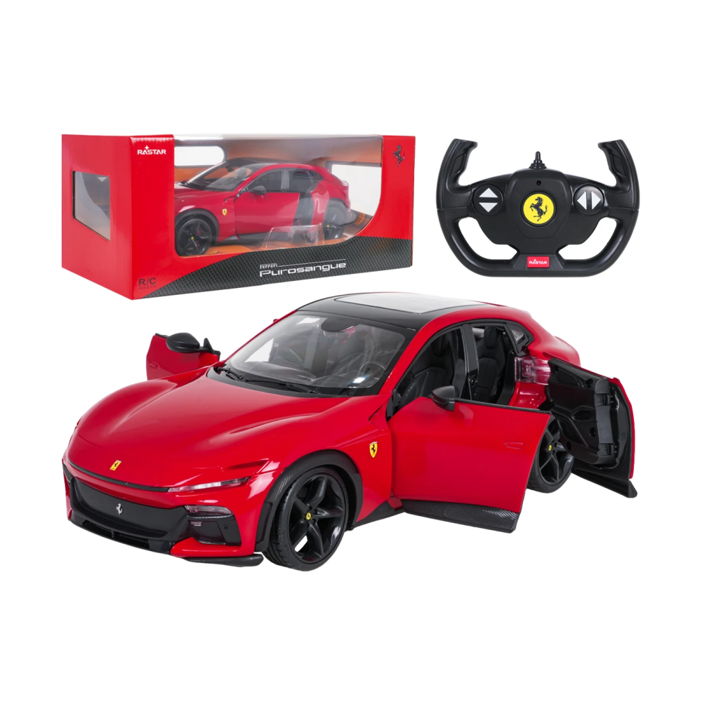 Rastar RC Auto Ferrari Purosangue 1:14 na diaľkové ovládanie, červené