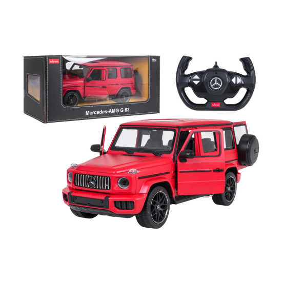 Rastar RC Auto Mercedes AMG G63 na diaľkové ovládanie, červené