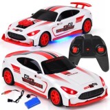 JOKO RC Auto s Transformáciou – zmena vzhľadu športovej karosérie, rýchlosť až 15 km/h, biele