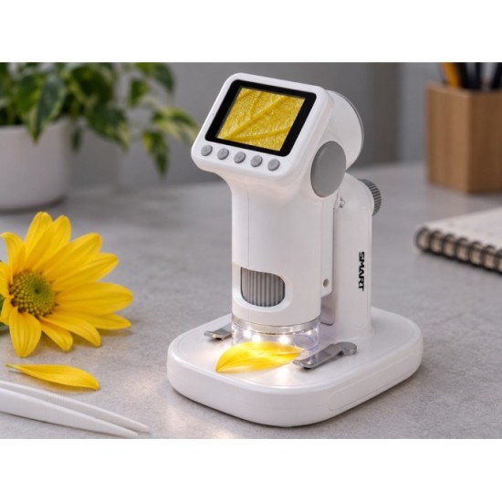 JOKO Digitálny Mikroskop s  LCD obrazovkou, 1600x zväčšenie, 1080P, Funkcia Fotografovania, Nahrávanie Videa,