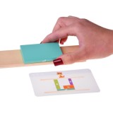 JOKO Drevená Balančná Puzzle Hra s Mačkou, kartičky