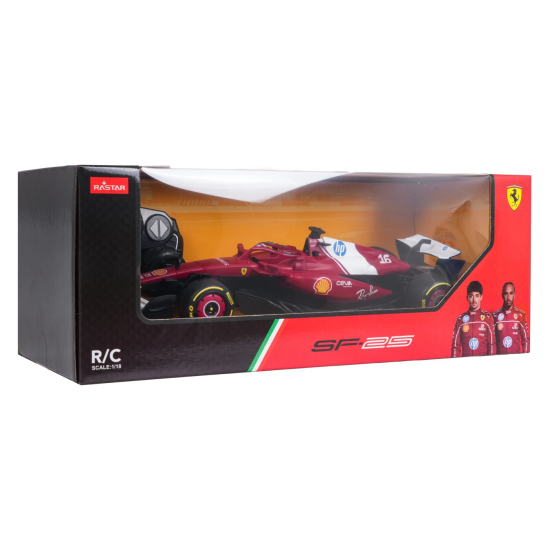 Rastar RC Formula Ferrari SF-25 1:18 na diaľkové ovládanie, červená