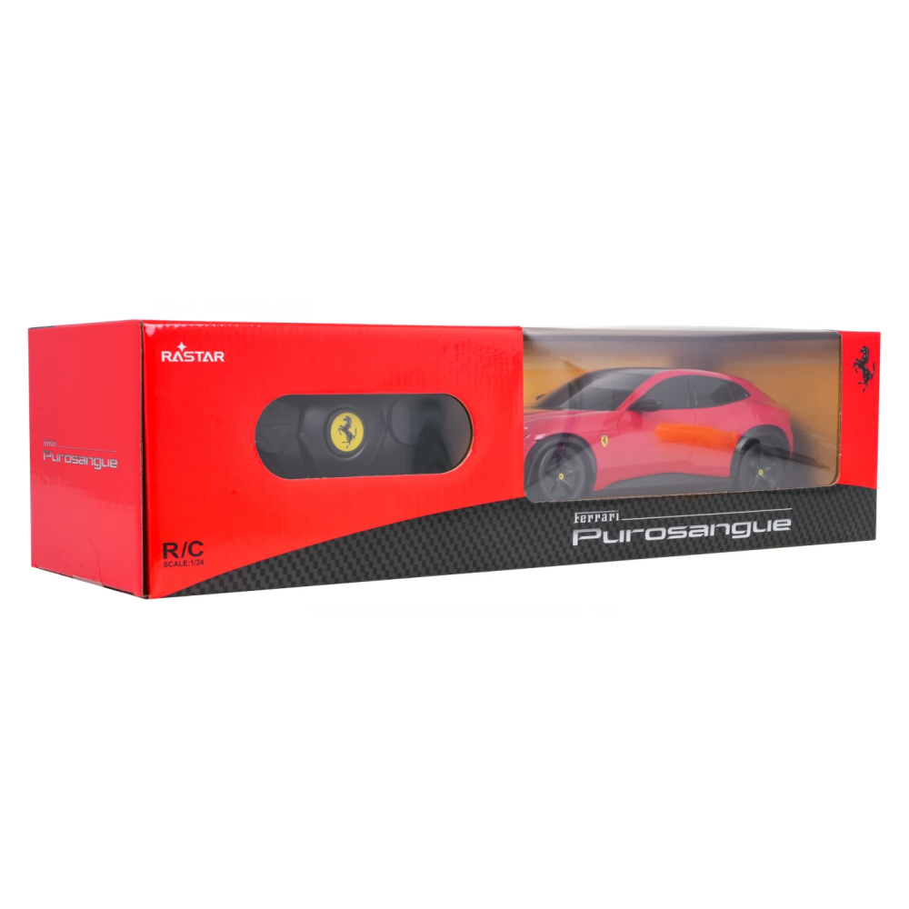 Rastar RC Auto Ferrari Purosangue 1:24 na diaľkové ovládanie, červené