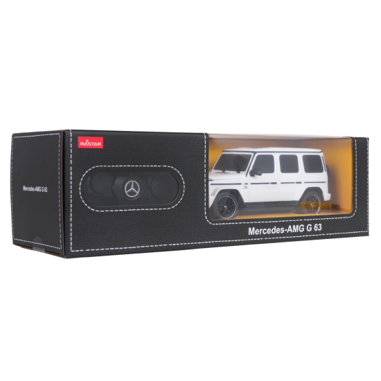 Rastar RC Auto Mercedes AMG G63 1:24 na diaľkové ovládanie, biele