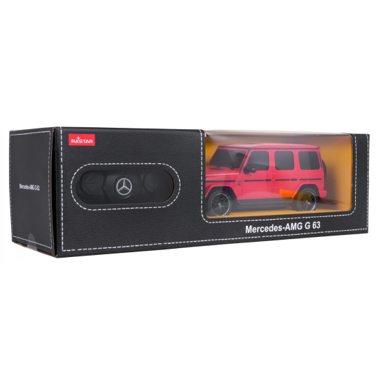 Rastar RC Auto Mercedes AMG G63 1:24 na diaľkové ovládanie, červené