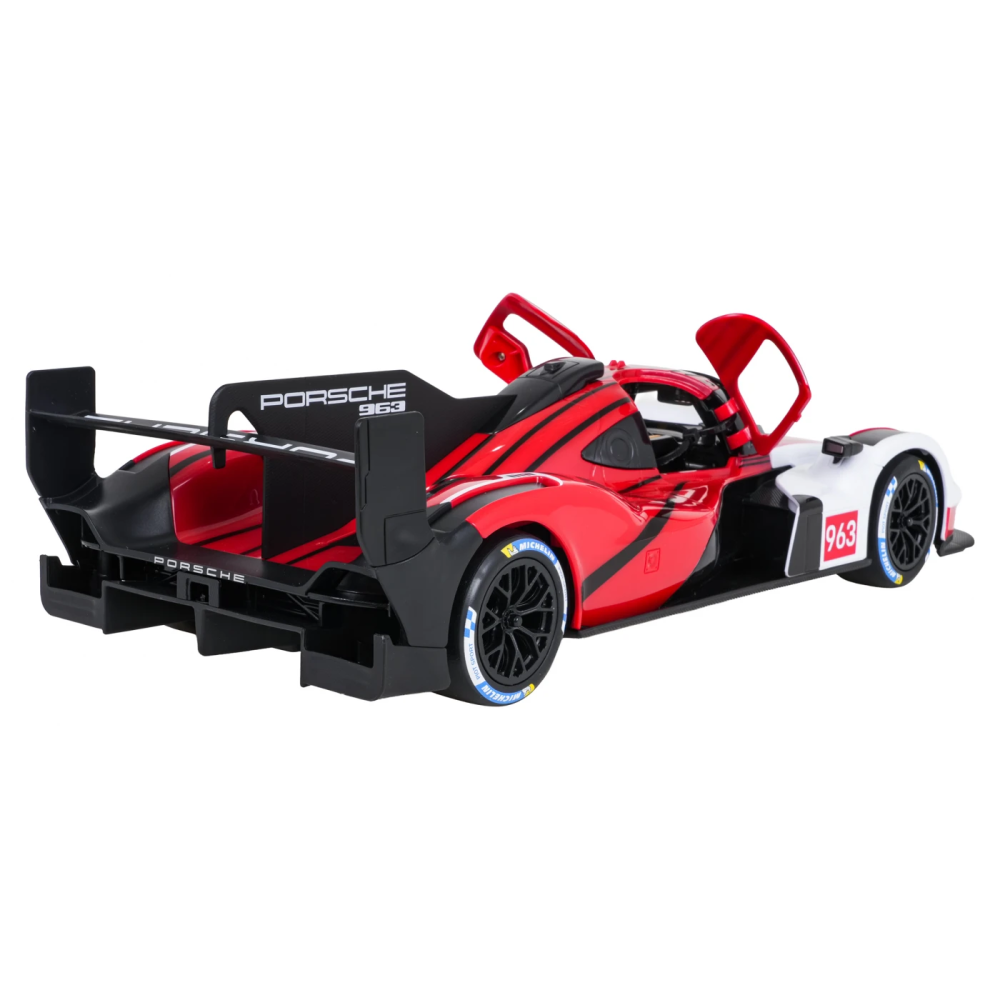 Rastar RC Auto Porsche 963 LMDh 1:14 na diaľkové ovládanie, bielo-červené