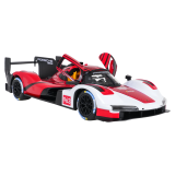 Rastar RC Auto Porsche 963 LMDh 1:14 na diaľkové ovládanie, bielo-červené