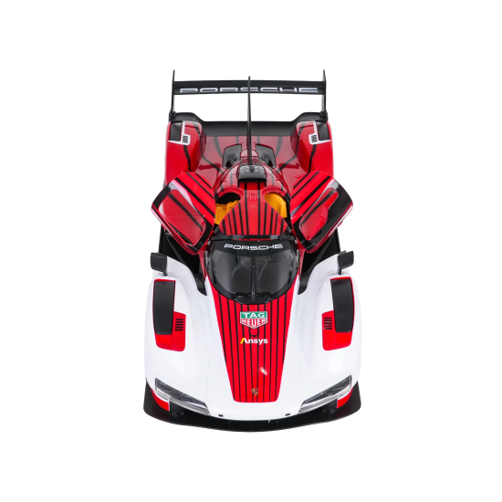 Rastar RC Auto Porsche 963 LMDh 1:14 na diaľkové ovládanie, bielo-červené