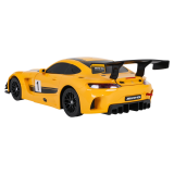 Rastar RC Autorobot Mercedes-AMG GT3 a Bumblebee Transformer Robot 2v1 na diaľkové ovládanie so svetlom a zvukom, žlté