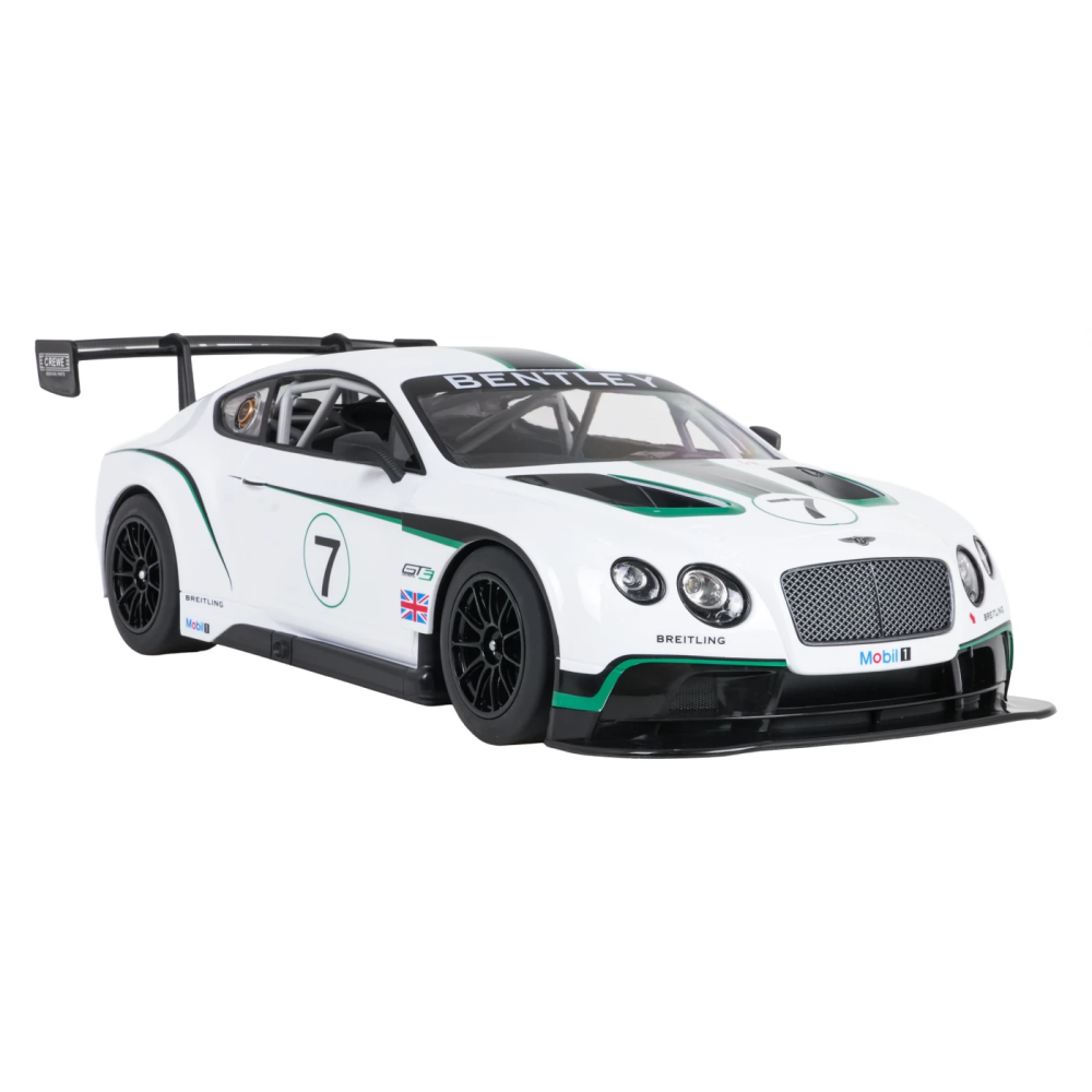 Rastar RC Auto Bentley Continental GT3 na diaľkové ovládanie, biele