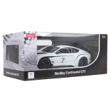 Rastar RC Auto Bentley Continental GT3 na diaľkové ovládanie, biele