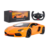Rastar RC Auto Lamborghini Aventador na diaľkové ovládanie, oranžové
