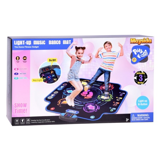 JOKO Tanečná Hudobná Podložka Twister + Bluetooth