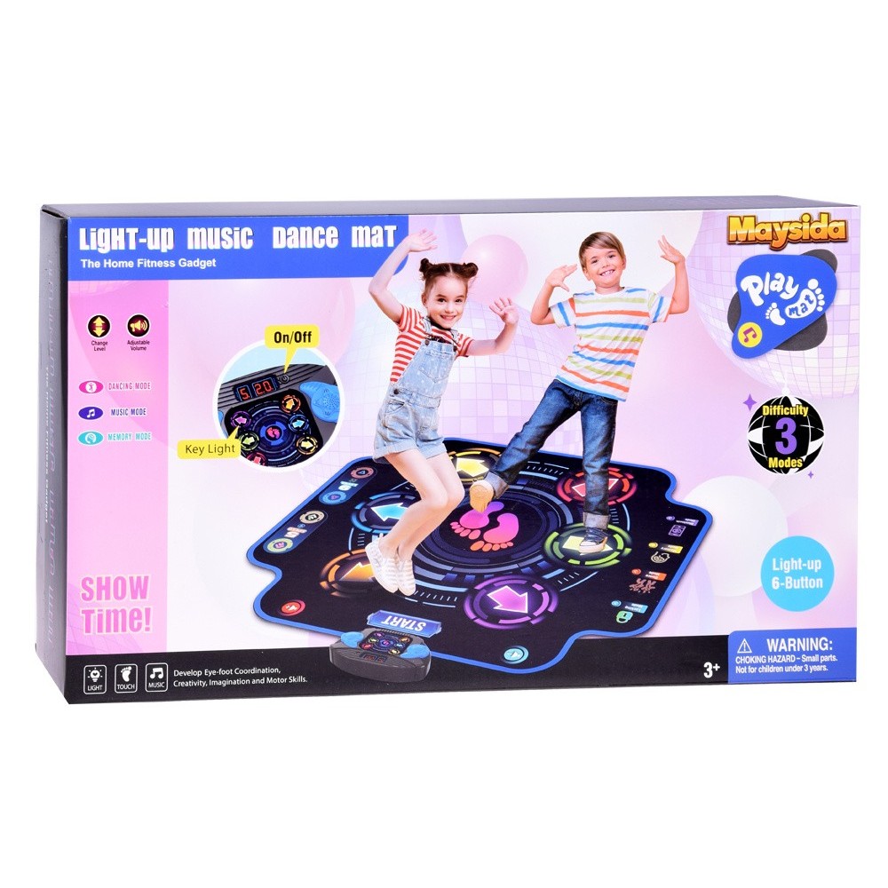 JOKO Tanečná Hudobná Podložka Twister + Bluetooth