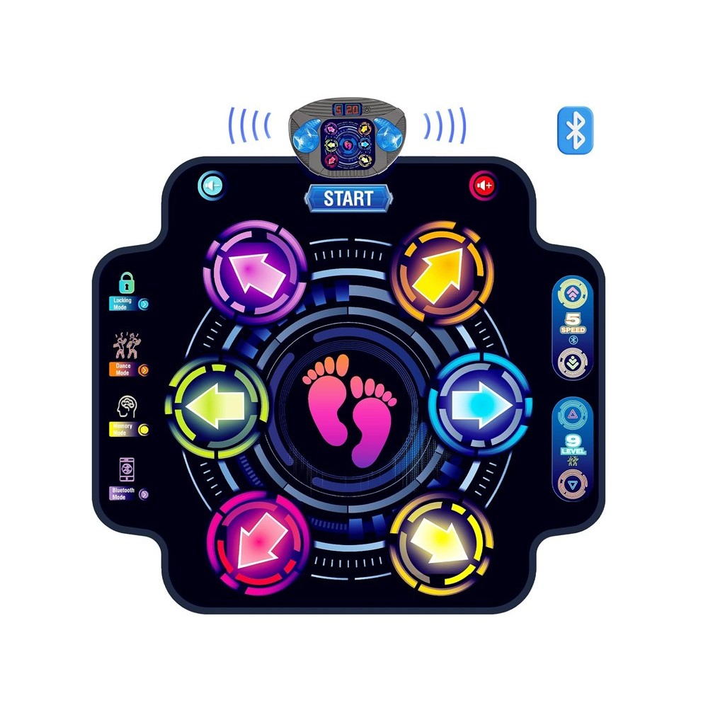 JOKO Tanečná Hudobná Podložka Twister + Bluetooth