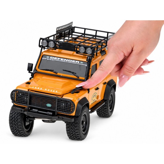 JOKO RC Auto Land Rover Off Road 110 4x4 na diaľkové ovládanie, so svetlom, oranžové