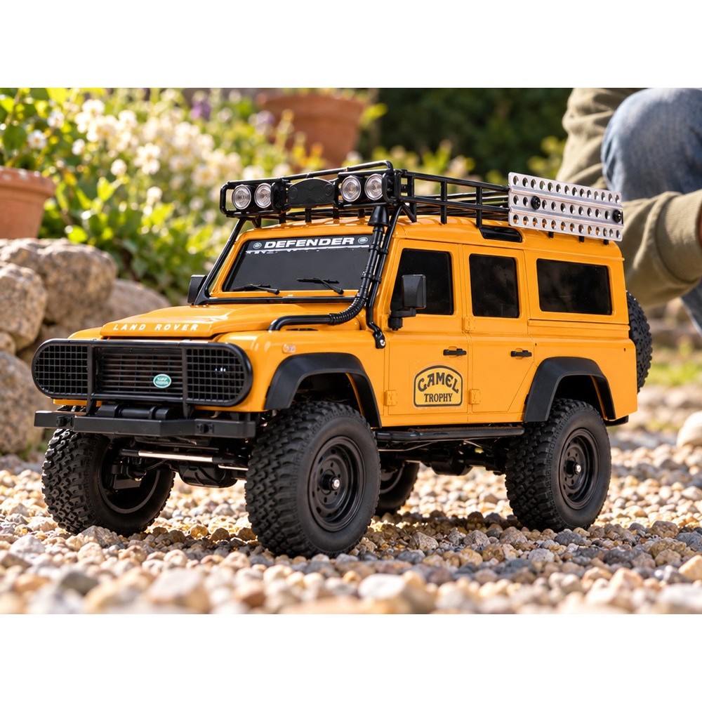 JOKO RC Auto Land Rover Off Road 110 4x4 na diaľkové ovládanie, so svetlom, oranžové
