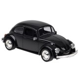 JOKO RC Auto Chrobák Beetle Retro veterán 1:16 so svetlom, na diaľkové ovládanie, čierne