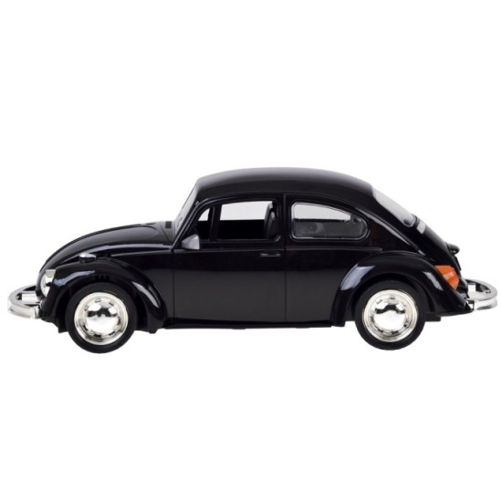 JOKO RC Auto Chrobák Beetle Retro veterán 1:16 so svetlom, na diaľkové ovládanie, čierne