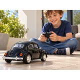 JOKO RC Auto Chrobák Beetle Retro veterán 1:16 so svetlom, na diaľkové ovládanie, čierne