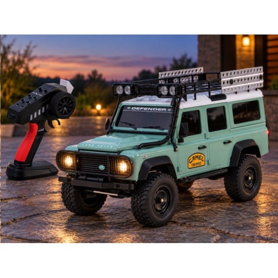 Remote-Controlled Land Rover Defender Off-Road 4WD Car RC0762