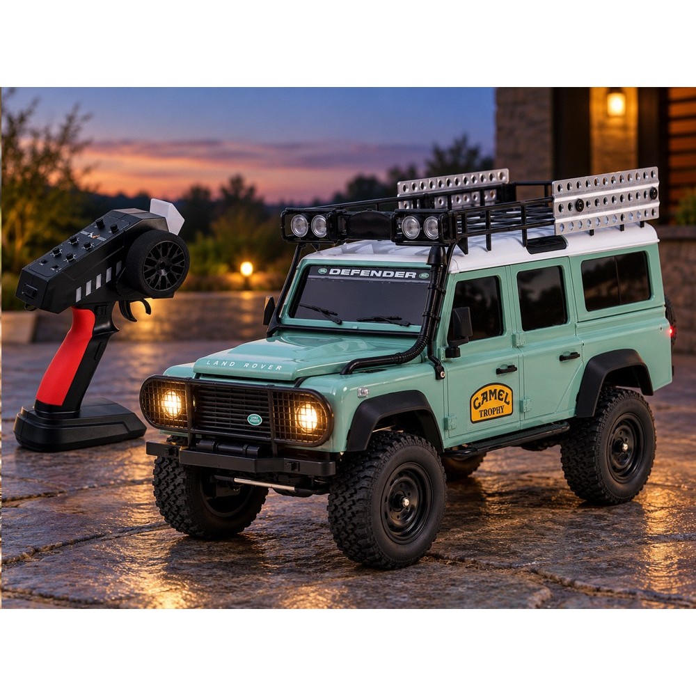 Remote-Controlled Land Rover Defender Off-Road 4WD Car RC0762