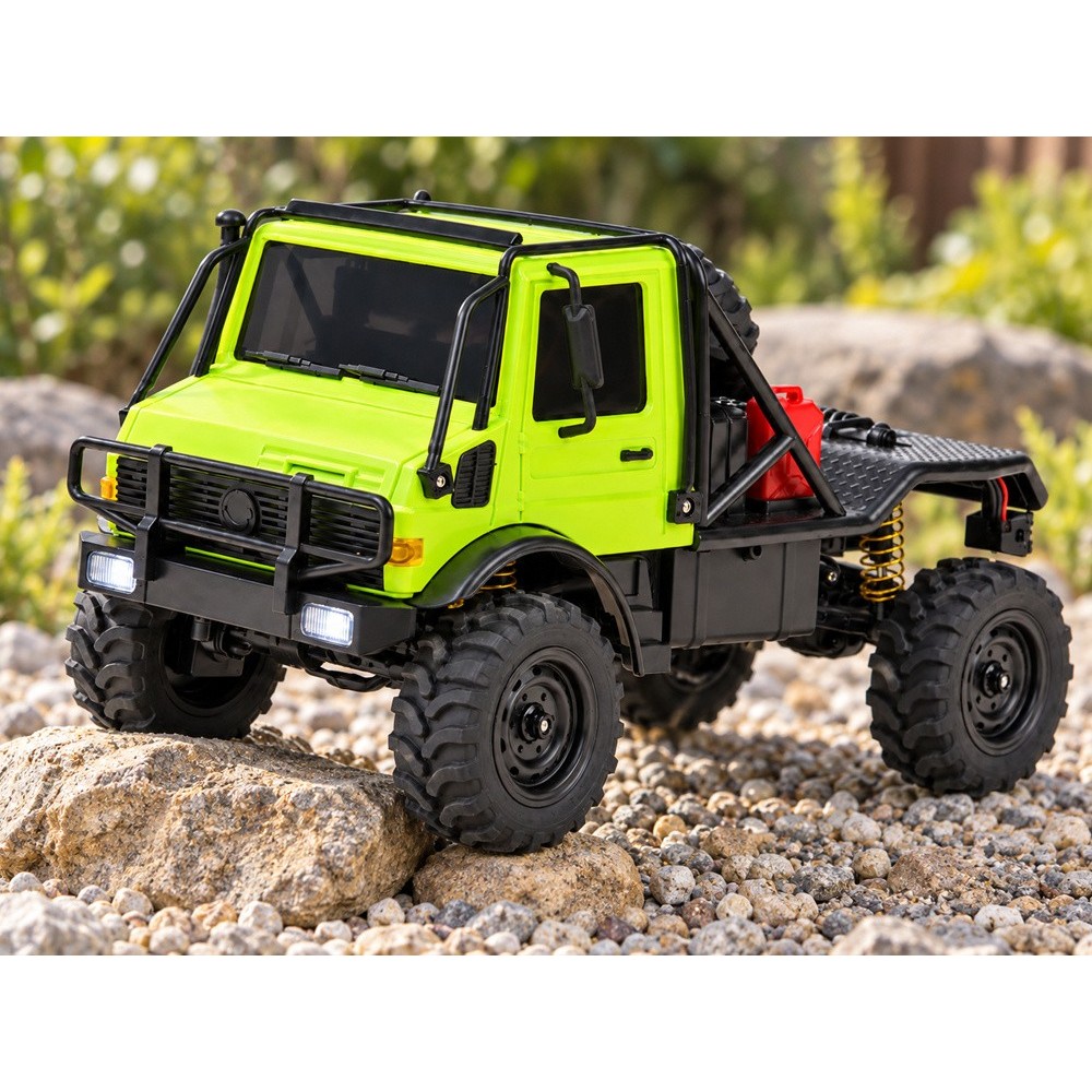 JOKO RC Terénne Auto U4000 MN-333 4x4 na diaľkové ovládanie, s LED svetlom, zelené