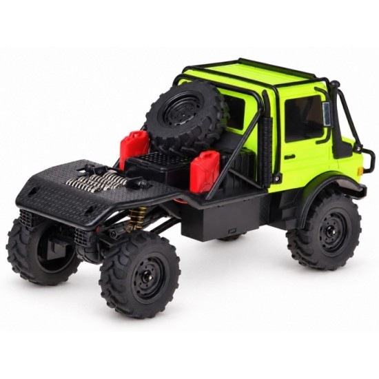 JOKO RC Terénne Auto U4000 MN-333 4x4 na diaľkové ovládanie, s LED svetlom, zelené