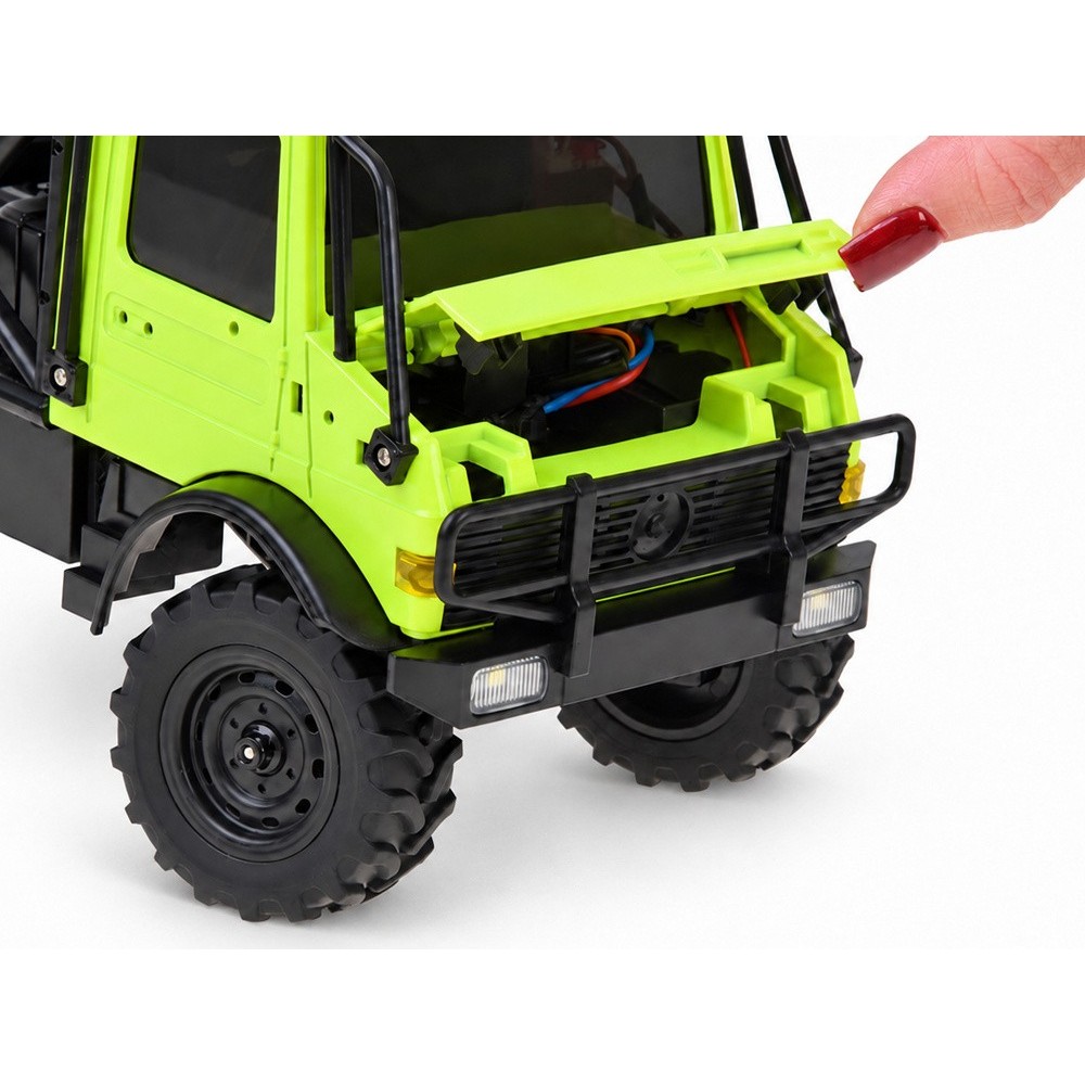 JOKO RC Terénne Auto U4000 MN-333 4x4 na diaľkové ovládanie, s LED svetlom, zelené