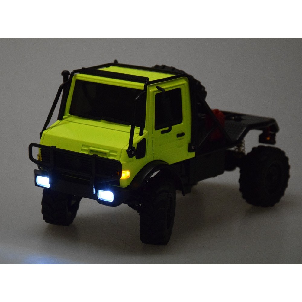 JOKO RC Terénne Auto U4000 MN-333 4x4 na diaľkové ovládanie, s LED svetlom, zelené