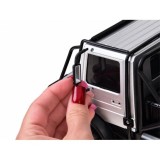 JOKO RC Terénne Auto U4000 MN-333 4x4 na diaľkové ovládanie, s LED svetlom, strieborné