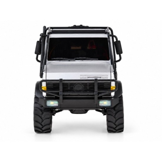JOKO RC Terénne Auto U4000 MN-333 4x4 na diaľkové ovládanie, s LED svetlom, strieborné