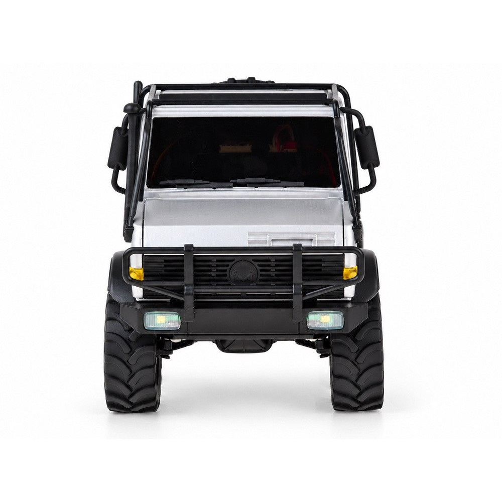 JOKO RC Terénne Auto U4000 MN-333 4x4 na diaľkové ovládanie, s LED svetlom, strieborné