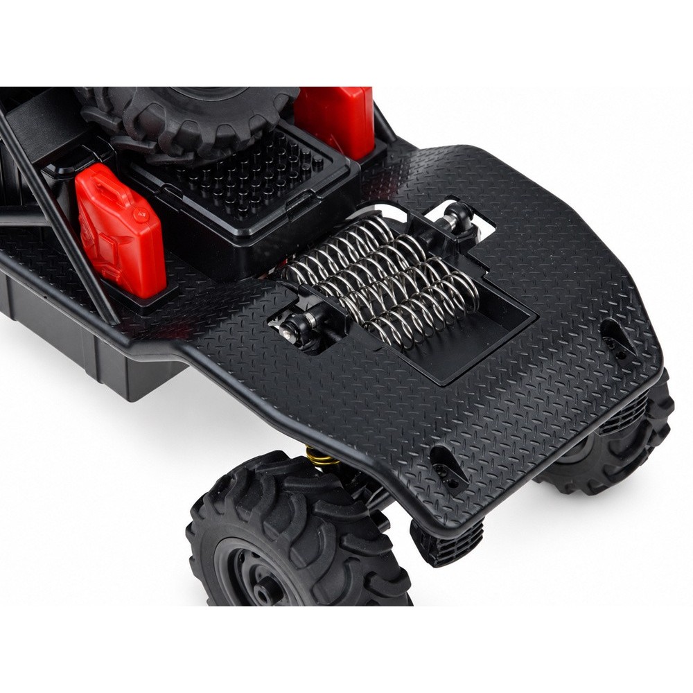 JOKO RC Terénne Auto U4000 MN-333 4x4 na diaľkové ovládanie, s LED svetlom, strieborné