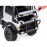 JOKO RC Terénne Auto U4000 MN-333 4x4 na diaľkové ovládanie, s LED svetlom, strieborné