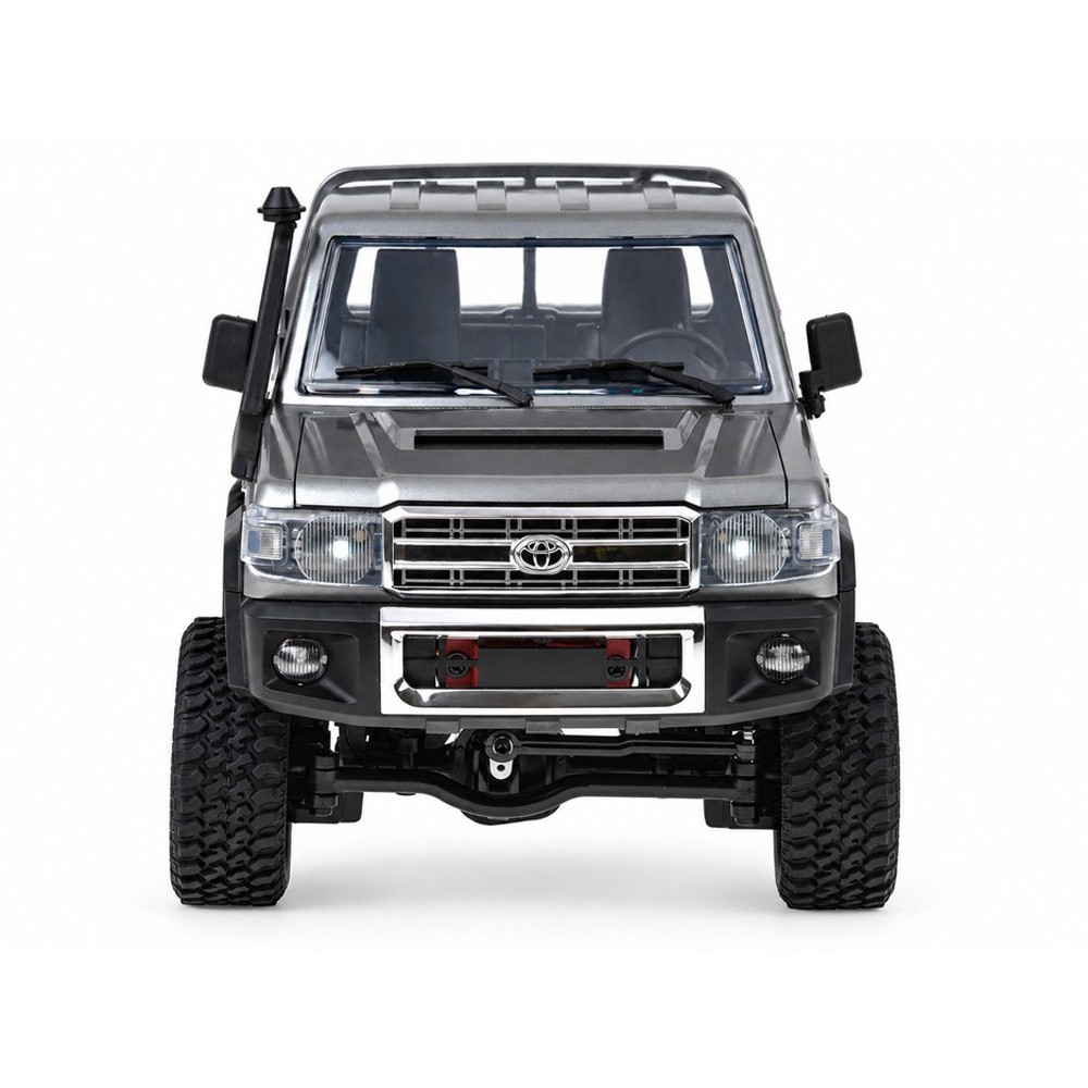 JOKO RC Auto Toyota Land Cruiser Pickup 4×4 na diaľkové ovládanie so svetlom, strieborné