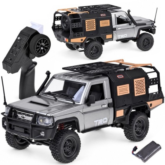JOKO RC Auto Toyota Land Cruiser Expedition 4×4 na diaľkové ovládanie, so svetlom, sivé