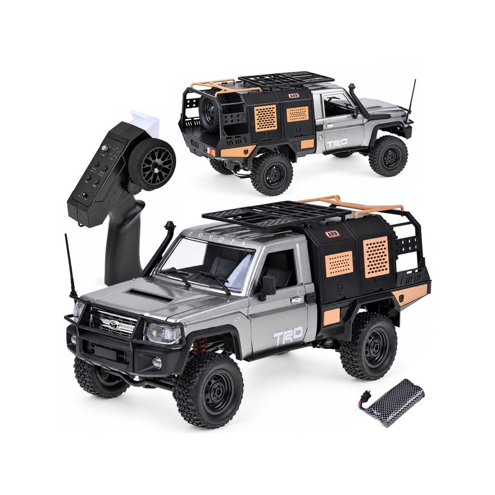 JOKO RC Auto Toyota Land Cruiser Expedition 4×4 na diaľkové ovládanie, so svetlom, sivé